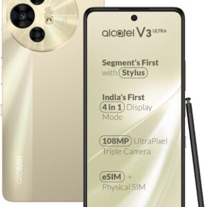 Alcatel V3 Ultra 5G (Champagne Gold, 128 GB) (6 GB RAM)