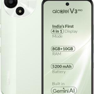 Alcatel V3 Pro 5G (Matcha Green, 256 GB) (8 GB RAM)