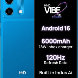 HMD VIBE2 5G (Nordic Blue, 128 GB) (6 GB RAM)