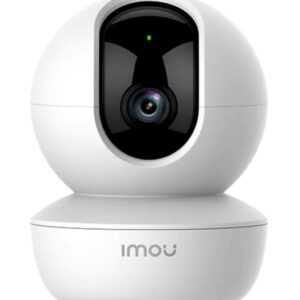 Imou 360 1080P Full HD Security Camera, Human Detection, Motion Tracking, 2-Way Audio, Night Vision, Dome Camera with WiFi & Ethernet Connection, Alexa Google Assistant, Up to 256GB SD Card Support