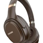 Noise Airwave Max 3 Bluetooth On Ear Headphones with 70H Playtime, 40mm Driver, Low Latency(up to 45ms),Dual Pairing, BT v5.3 (Dark Brown)