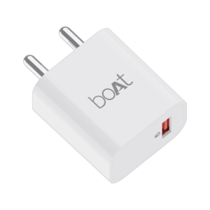 boAt 18 W Quick Charge 3 A Wall Charger for Mobile (White)