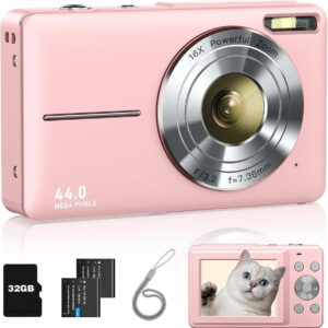 TOTAL Digital Camera, 4K Ultra HD Cameras for Photography Sports ...more