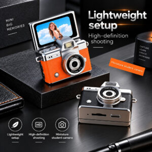 Rovixa MINI CAMERA Digital Camera, 180 Flip Screen, Flashlight H...more