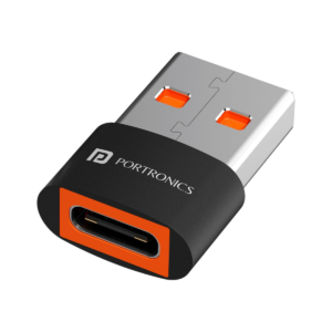 Portronics USB Type C, USB OTG Adapter (Pack of 1)