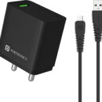 Portronics 18 W Quick Charge 3 A Wall Charger for Mobile with Det...more