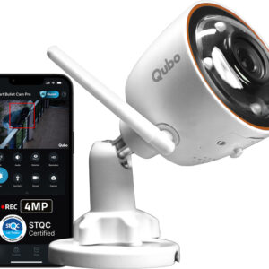 Qubo Smart Bullet Cam Pro (4MP) Security Camera
