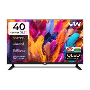 VW OptimaX Series 101 cm (40 inch) QLED Full HD Smart Android TV ...more