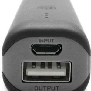 Portronics 2000 mAh Power Bank (Black, Lithium-ion, for Mobile)