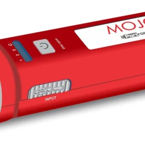 Portronics 2200 mAh Power Bank (Red, Lithium-ion, for Mobile)