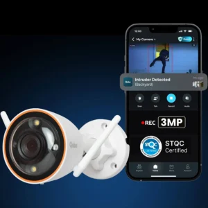 Smart Outdoor Bullet Camera 3MP 2K Wi-Fi